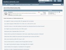 Tablet Screenshot of jobsrecruitments.com